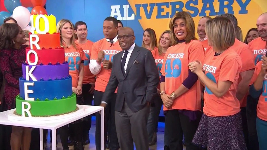 Today Goes All Out To Celebrate Al Roker S 40th Anniversary E Online